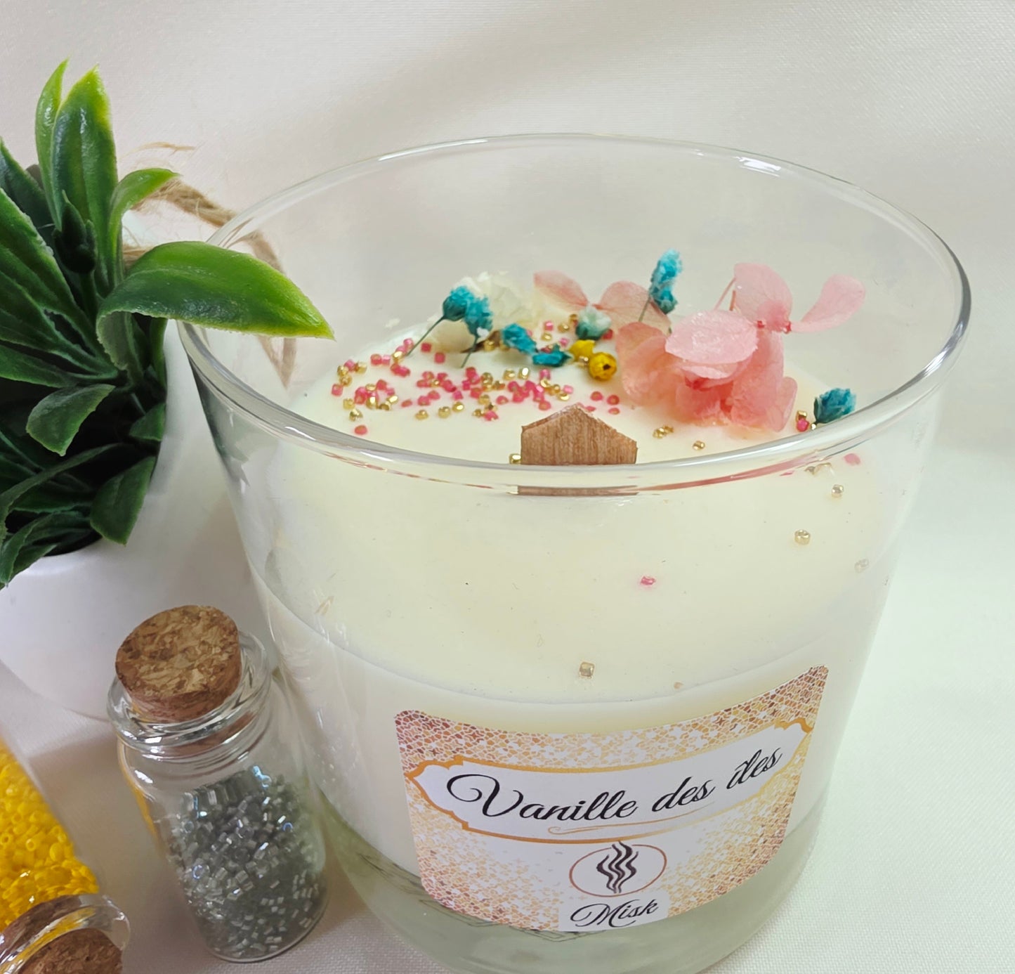 Bougie parfumée - Parfum Vanille des îles