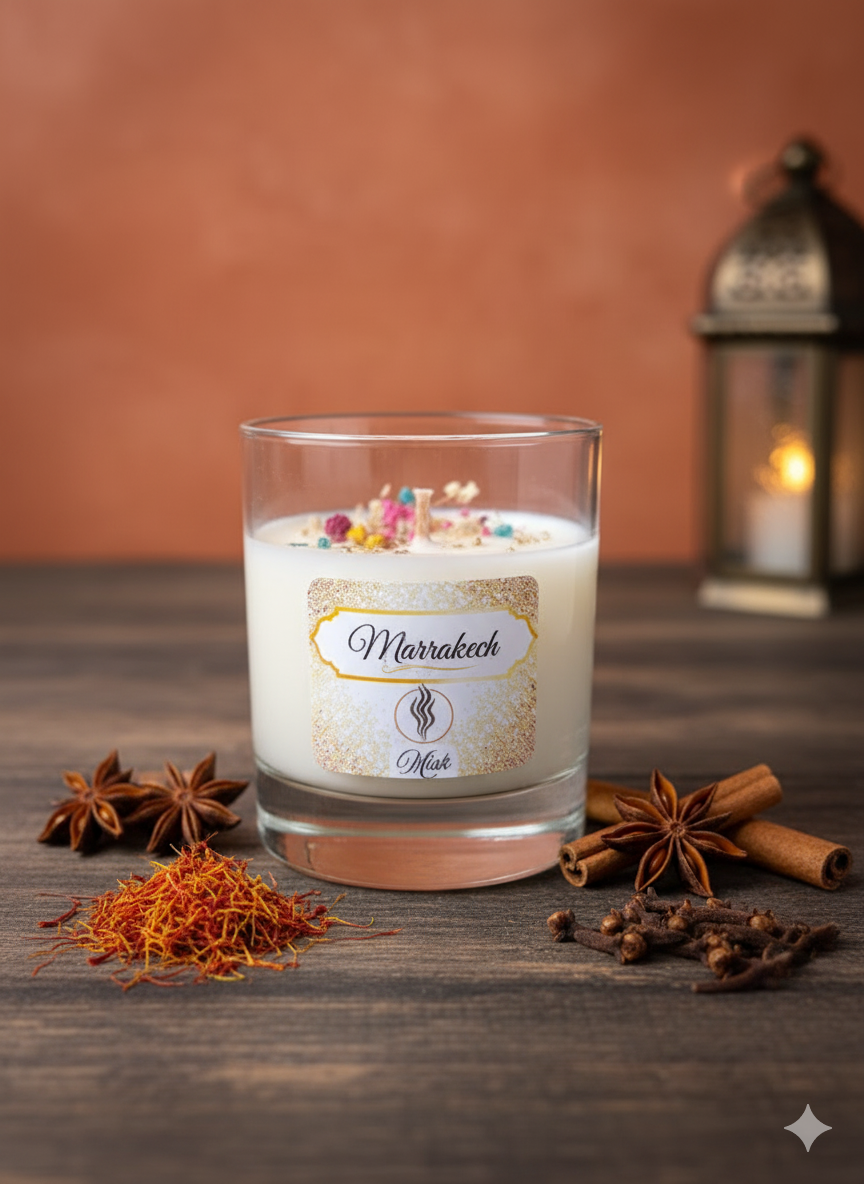 Bougie parfumée - Parfum Marrakech