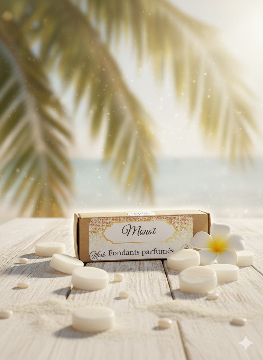 Fondants parfumés - Parfum monoï